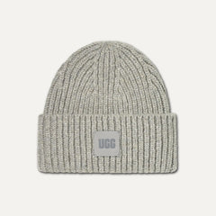 Women's Chunky Rib Beanie - COBBLE