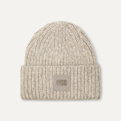 Women's Chunky Rib Beanie - LIGHT GREY