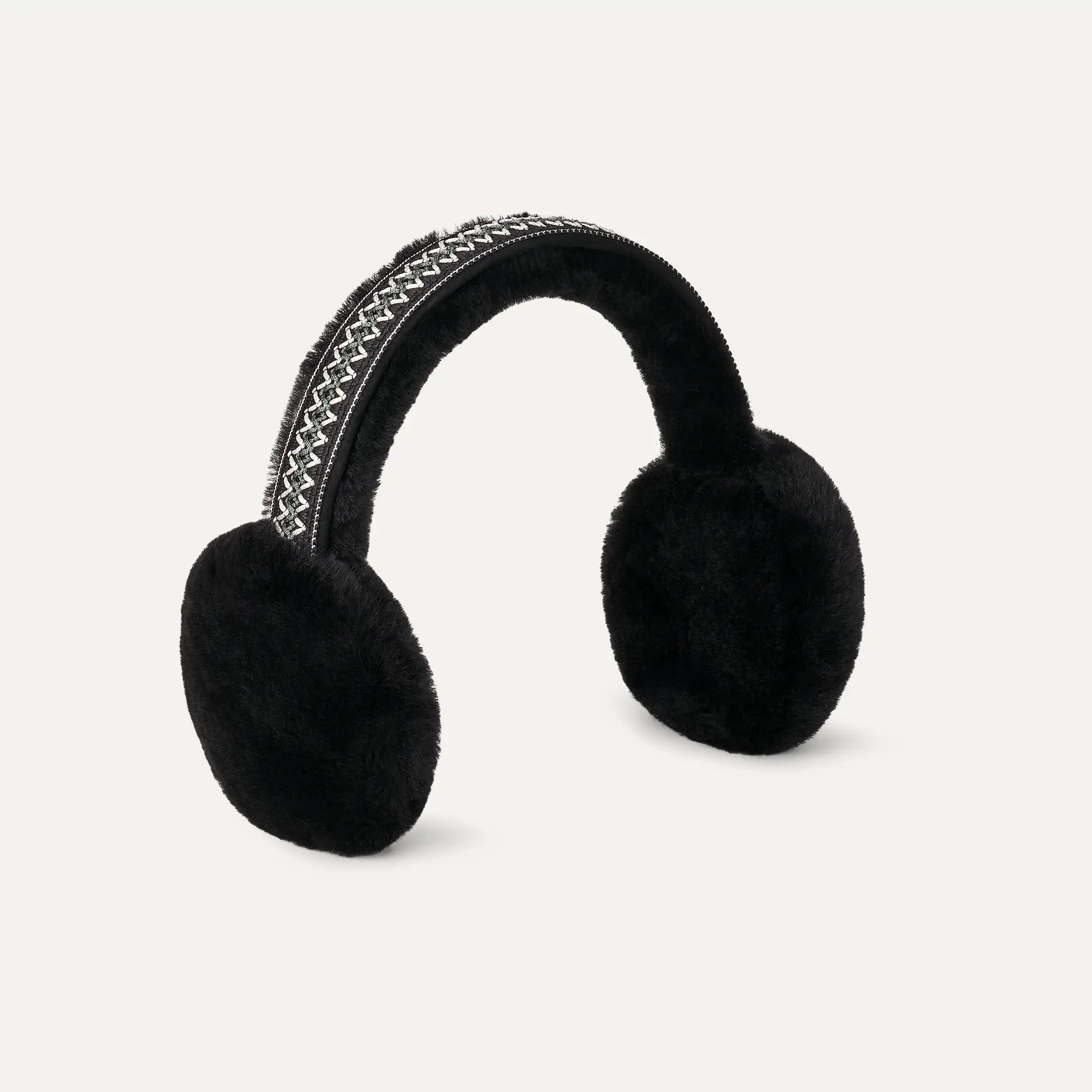 Women's Tasman Sheepskin Earmuff - BLACK II