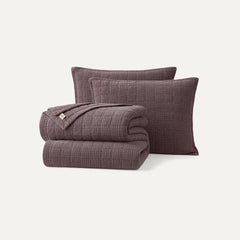 Home Campo Comforter Set King - BURNT CEDAR