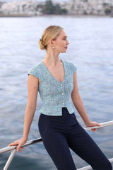 Alana Peplum Top