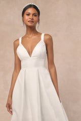 Ready For Romance Ivory Sleeveless Maxi Dress With Pockets