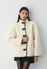 June Coat - BIRCH/BLACK