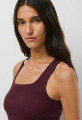 HomeStretch™ Rib Frequency Tank - GALA PLUM