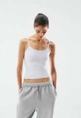BUTTER Essential Cami Tank - BRIGHT WHITE