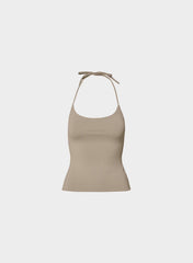Original Contour Grace Halter Top - NOMAD TAUPE