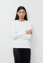 InterLock Cotton Steps Longsleeve - WHITE