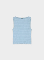CottonWhisk™ Renoir Top - RIPPLE BLUE