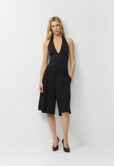 Original Contour Allure Halter Top - BLACK