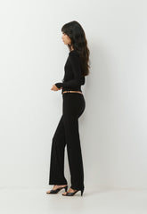 Smooth Matter™ Island Wrap Longsleeve - BLACK