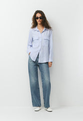 Utility Shirt - WILSON STP VTG NV/WHT