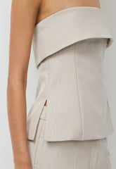 Element Tube Top - Eversential™ - HEATHER MATTE PEARL
