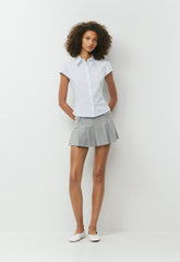 Fanciful Poplin Shirt - WHITE/MAGNOLIA