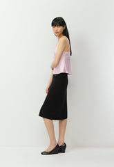 Rosalind Satin Camisole - MAGNOLIA