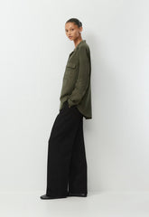 Utility Shirt - VINTAGE DARK OLIVE