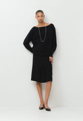 Essential Cashmere Nuance Sweater - BLACK