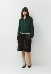 Essential Wool Cashmere London Cardigan - RICH MOCHA BROWN