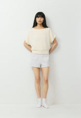Essential Sky Cotton™ Hermosa Top - LIGHT BIRCH