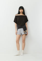 Essential Sky Cotton™ Hermosa Top - CACAO NIB BROWN