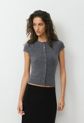 SoftSpoke™ Canter Cardigan - HEATHER DARK GREY