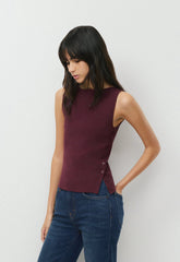 Kindred Top - Wonder Yarn - GALA PLUM