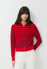 Essential Cashmere Idyllic Zip Hoodie - FLSHNG RD/ AD NAVY