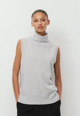 Bare Cashmere Opus Mockneck - CACAO NIB BROWN