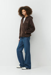 Polartec® Thermal Pro™ Moonrise Zip Hoodie - RICH MOCHA BROWN