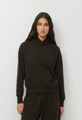Terry Sweatfleece Perfect Raglan Hoodie - CACAO NIB BROWN