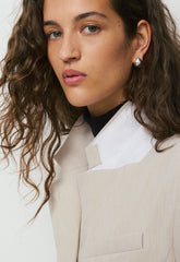 Standout Blazer - Eversential™ - HEATHER MATTE PEARL