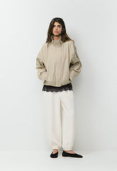 Geneva Jacket - City Twill - MARCONA BEIGE