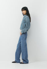 Barkley Lightweight Denim Jacket - VINTAGE MEDIUM BLUE