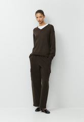 Cozy Sweatfleece Mega Cargo™ Sweatpant - CACAO NIB BROWN