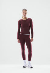 BUTTER Cheeky Hi-Rise 26 Legging - GALA PLUM