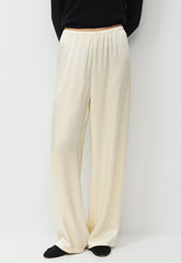 Archer Satin Pant - SEASIDE CREAM