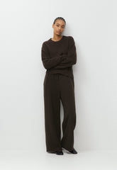 Cozy Sweatfleece Mega Flutter™ Sweatpant - CACAO NIB BROWN