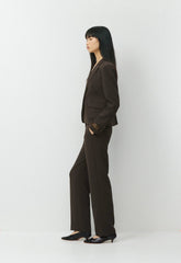 Discourse Pant - Crepette™ - CACAO NIB BROWN