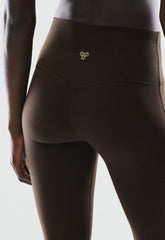 BUTTER Cheeky Infinite Hi Flare 34 Legging - CACAO NIB BROWN