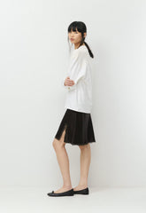 Felicity Satin Skirt - CACAO NIB BROWN