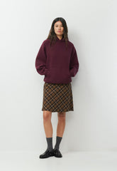 Clarissa Skirt - RCH MCH BRN / CHLR BRN