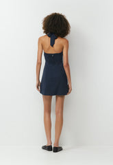 Winnie Halter Dress - ADMIRAL NAVY