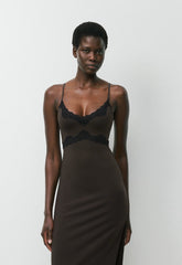 Original Contour Lunar Dress - CACAO NIB BRWN/BLACK