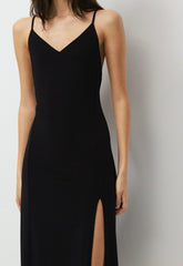 Smooth Matter™ Promenade Dress - BLACK