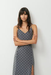 Smooth Matter™ Promenade Dress - VINTAGE NAVY/ BLACK