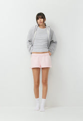 Cozy Sweatfleece Perfect Micro Short - MAGNOLIA