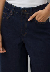 Publicity Below-Knee Denim Short - NO-STRESS DARK BLUE