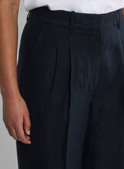 The Effortless Pant™ Curve-Fit - CruiseLinen™ - DARK NIGHT NAVY