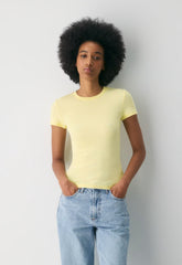 HomeStretch™ Rib Tune T-Shirt - LEMONADE