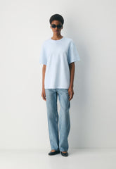 InterLock Cotton Pegasus T-Shirt - MIDDAY BLUE