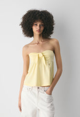 Bardot Tube Top - MILKSHAKE PINK